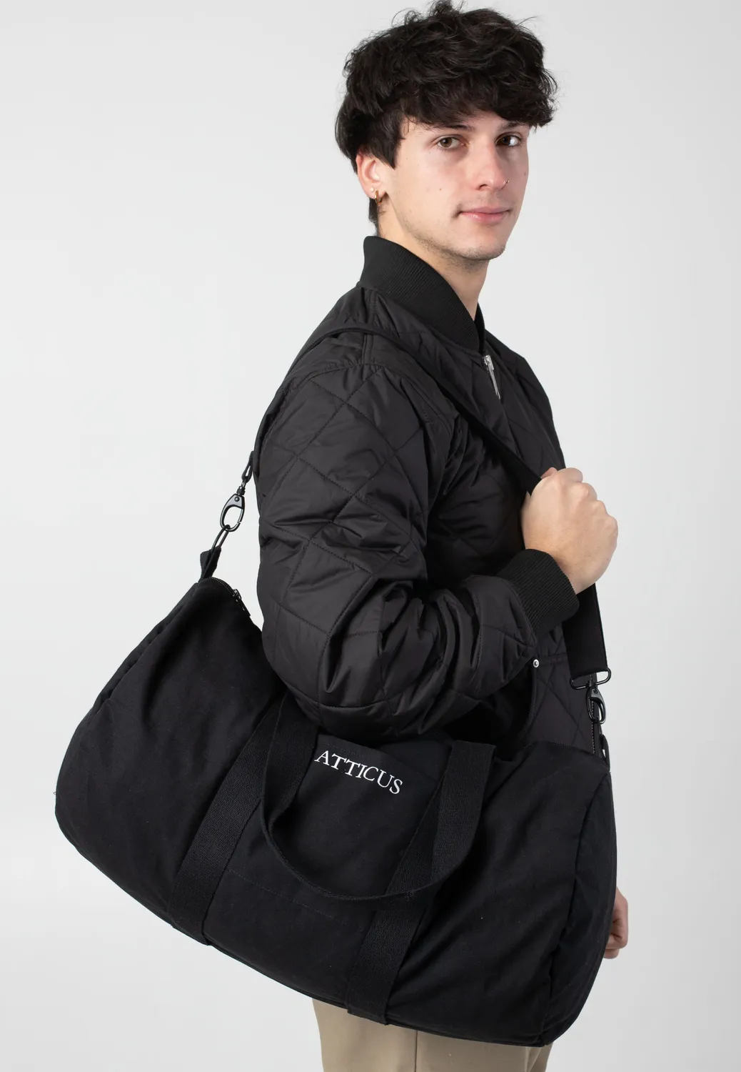 Impericon Duffle Black Dufflebag schwarz Onesize Baumwolle