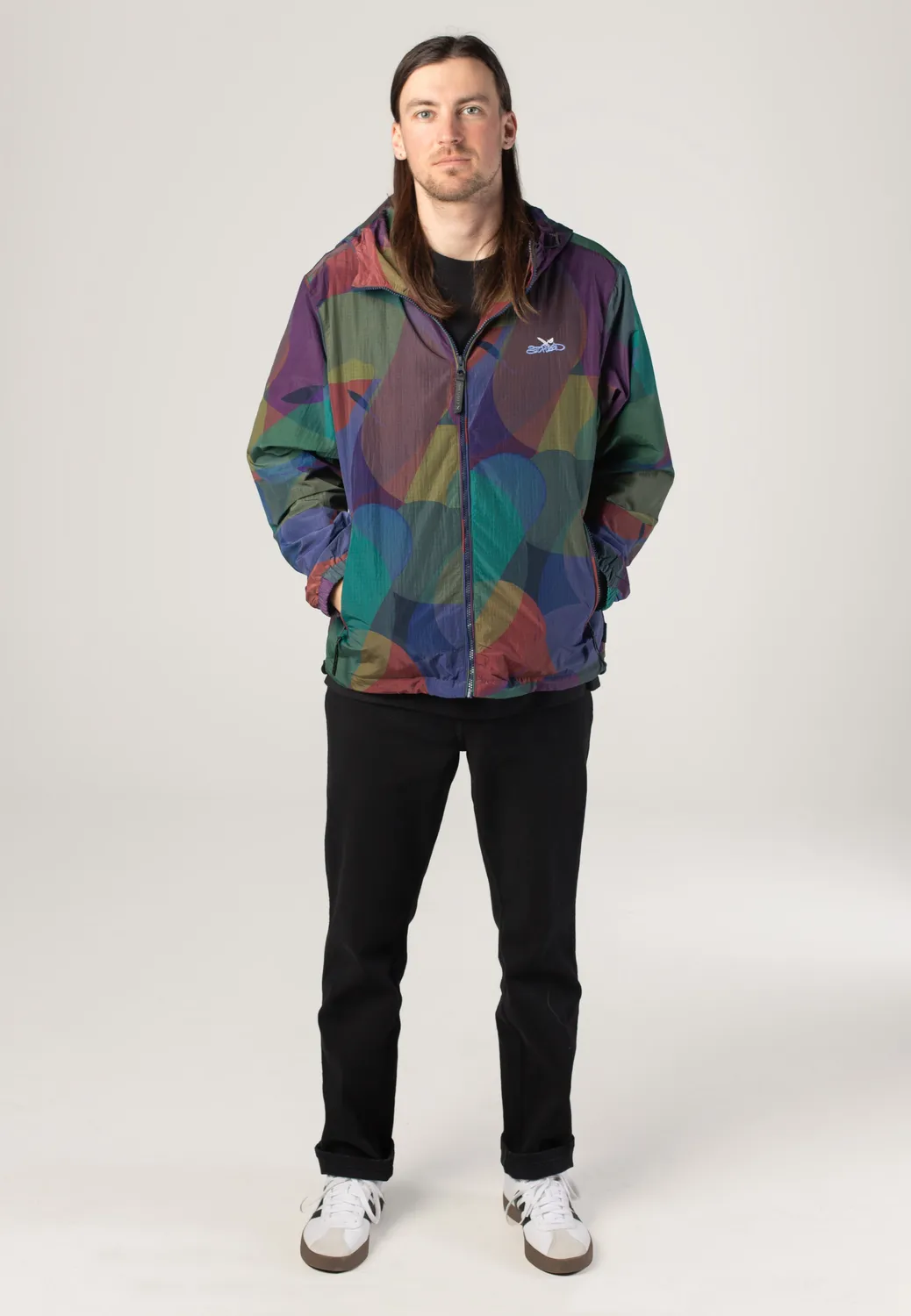 Impericon Stohead Artisaner Dark Teal Jacke blau Nylon
