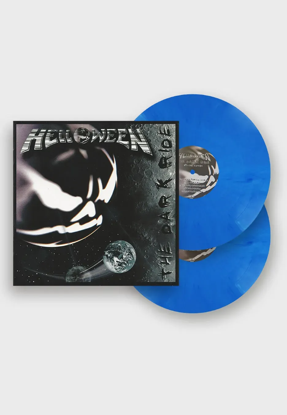 Helloween The Dark Ride Ltd. Doppelvinyl blau-weiß marmoriert