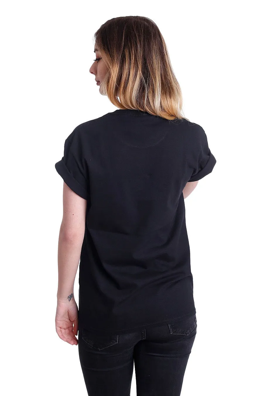 Impericon Distressed Skull T-Shirt schwarz Jersey S-XXL