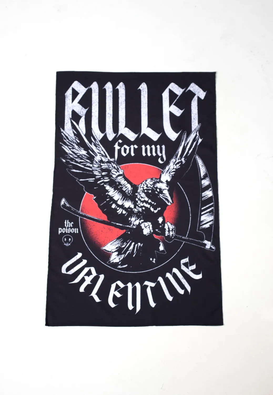 The Poison Crow Flagge schwarz Onesize