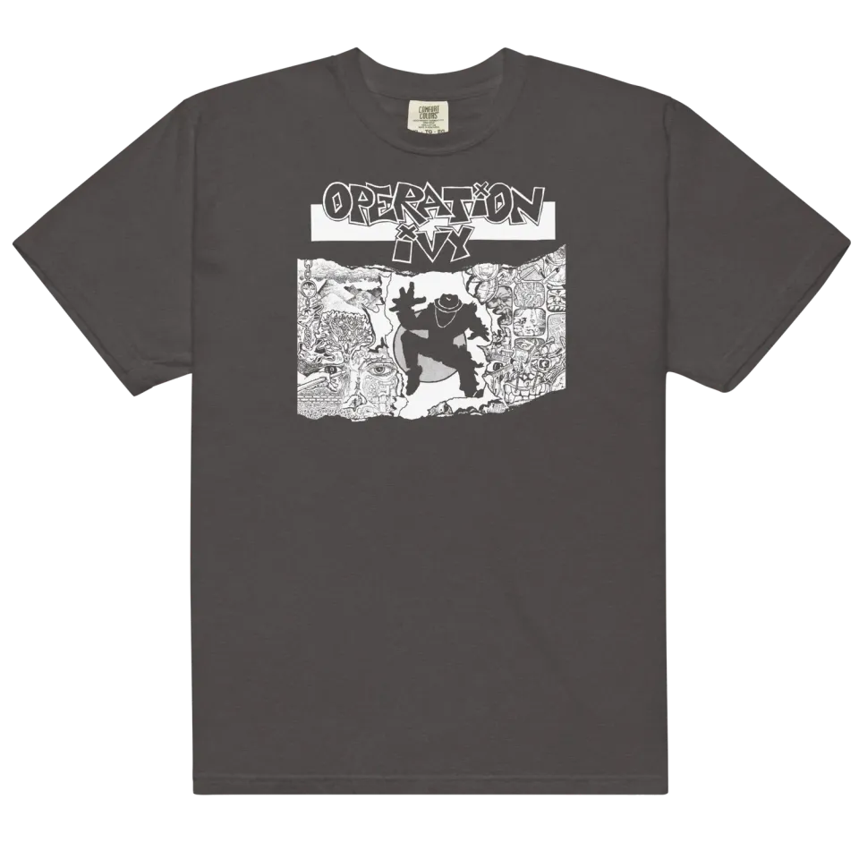 Operation Ivy Energy T-Shirt Dunkelgrau Baumwolle