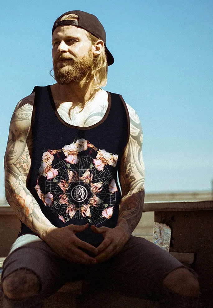 Impericon Cemetery Bloom Tank-Top schwarz Unisex