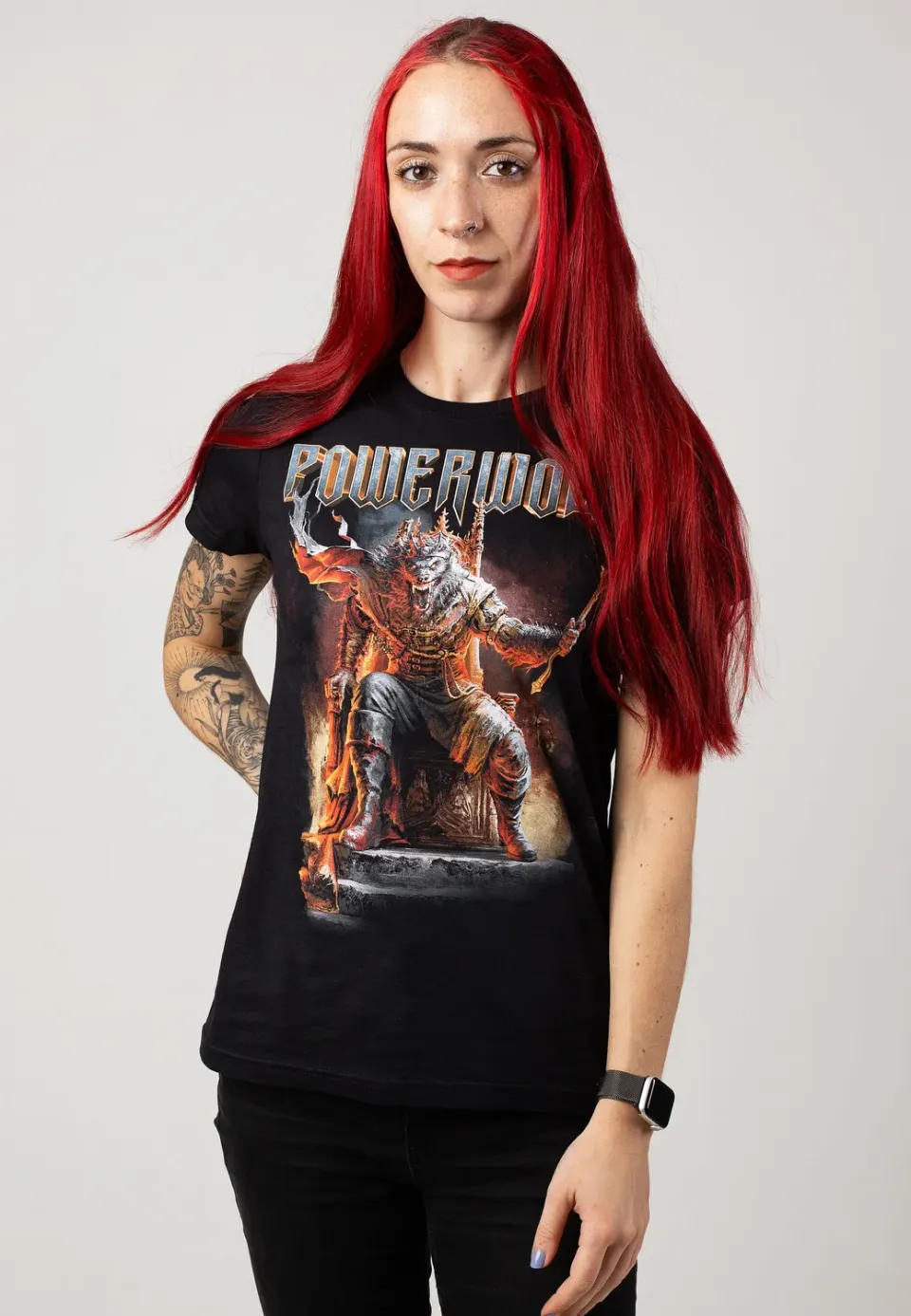 Impericon Wake Up The Wicked Girly Shirt Schwarz