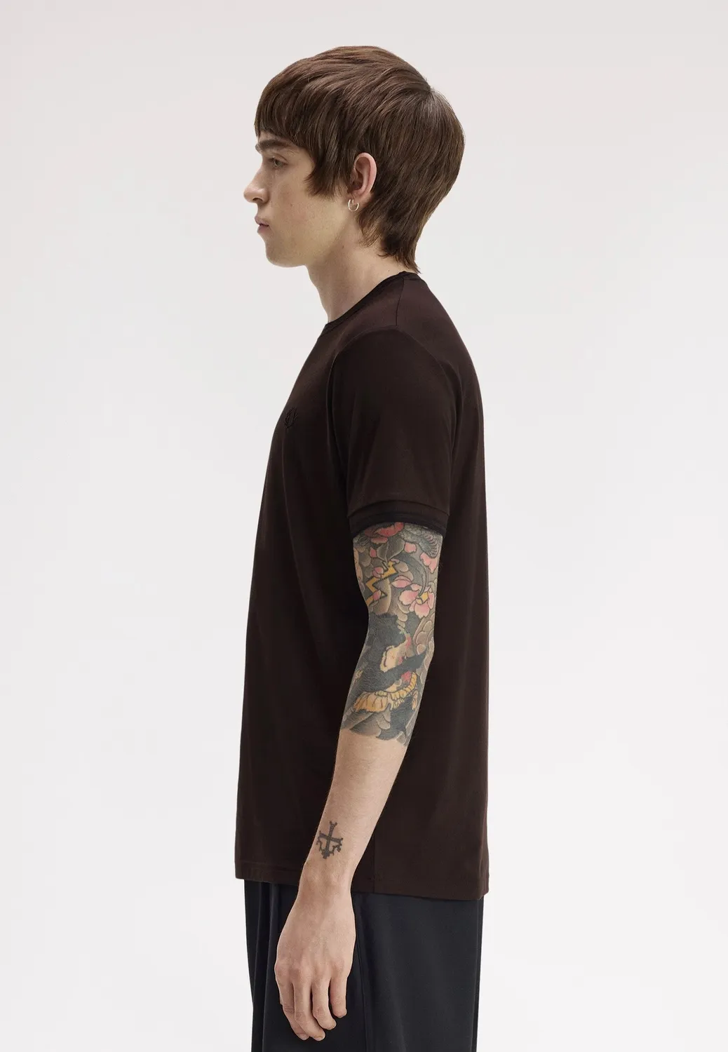 Impericon Twin Tipped Rich Brown/Black T-Shirt Jersey Größe