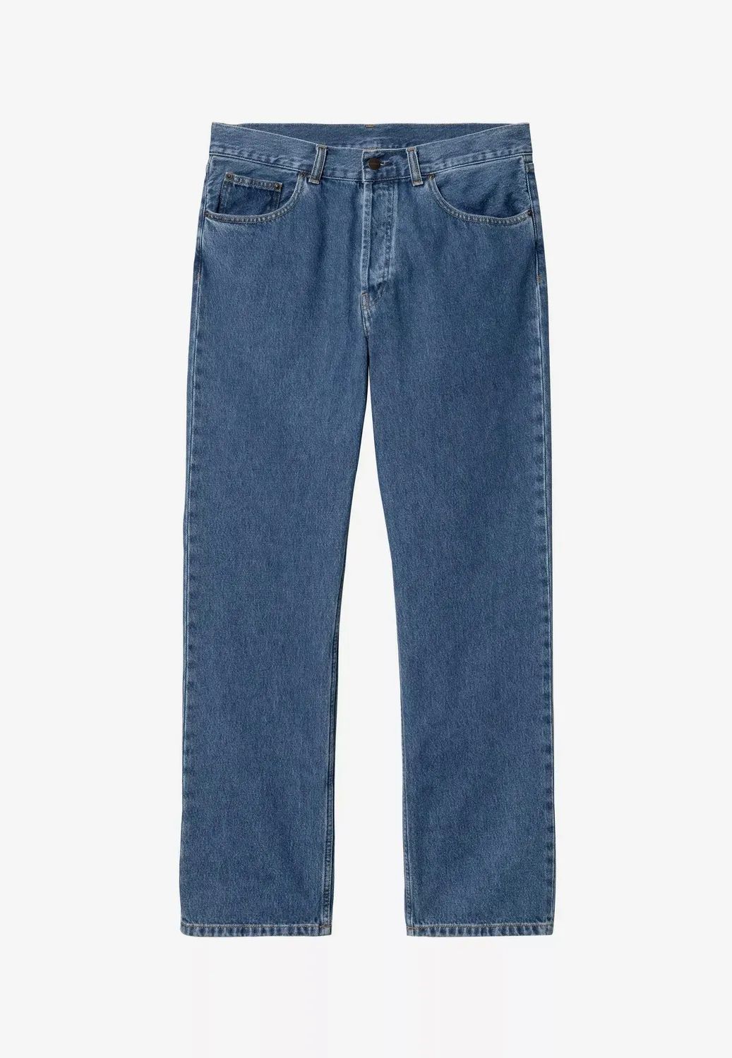 Impericon Nolan Heavy Stone Wash Blue Jeans blau Loose Fit