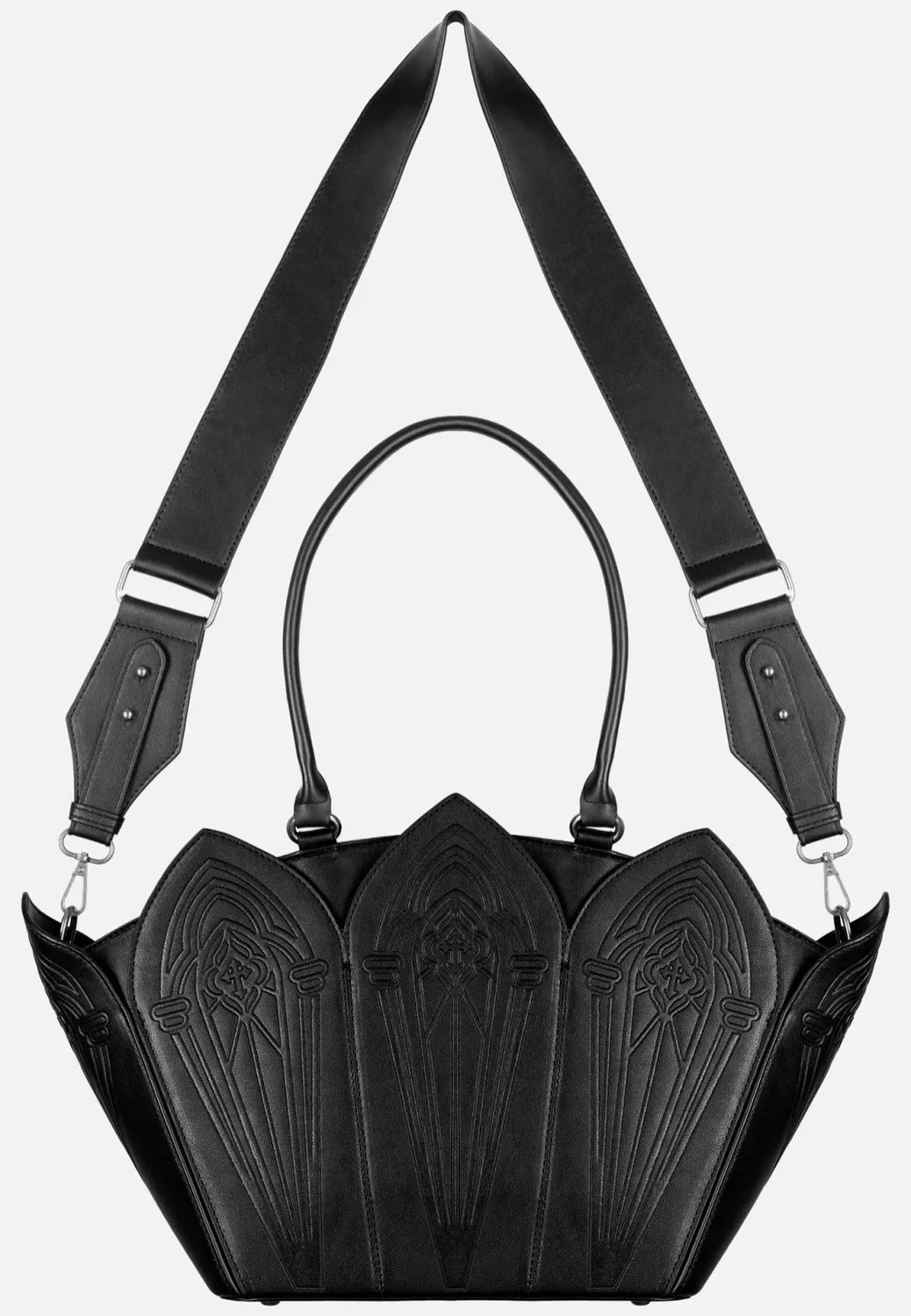 Impericon Crucis Umbra Black Tasche vegan Onesize