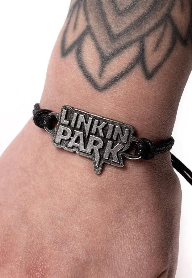 Impericon Lettering Logo Armband Grau Onesize Rock