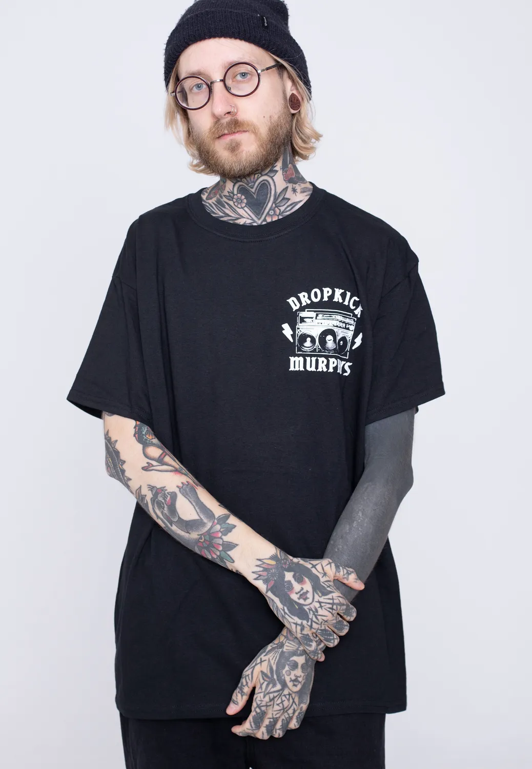 Impericon Boombox Bolts T-Shirt schwarz S-XXL Jersey