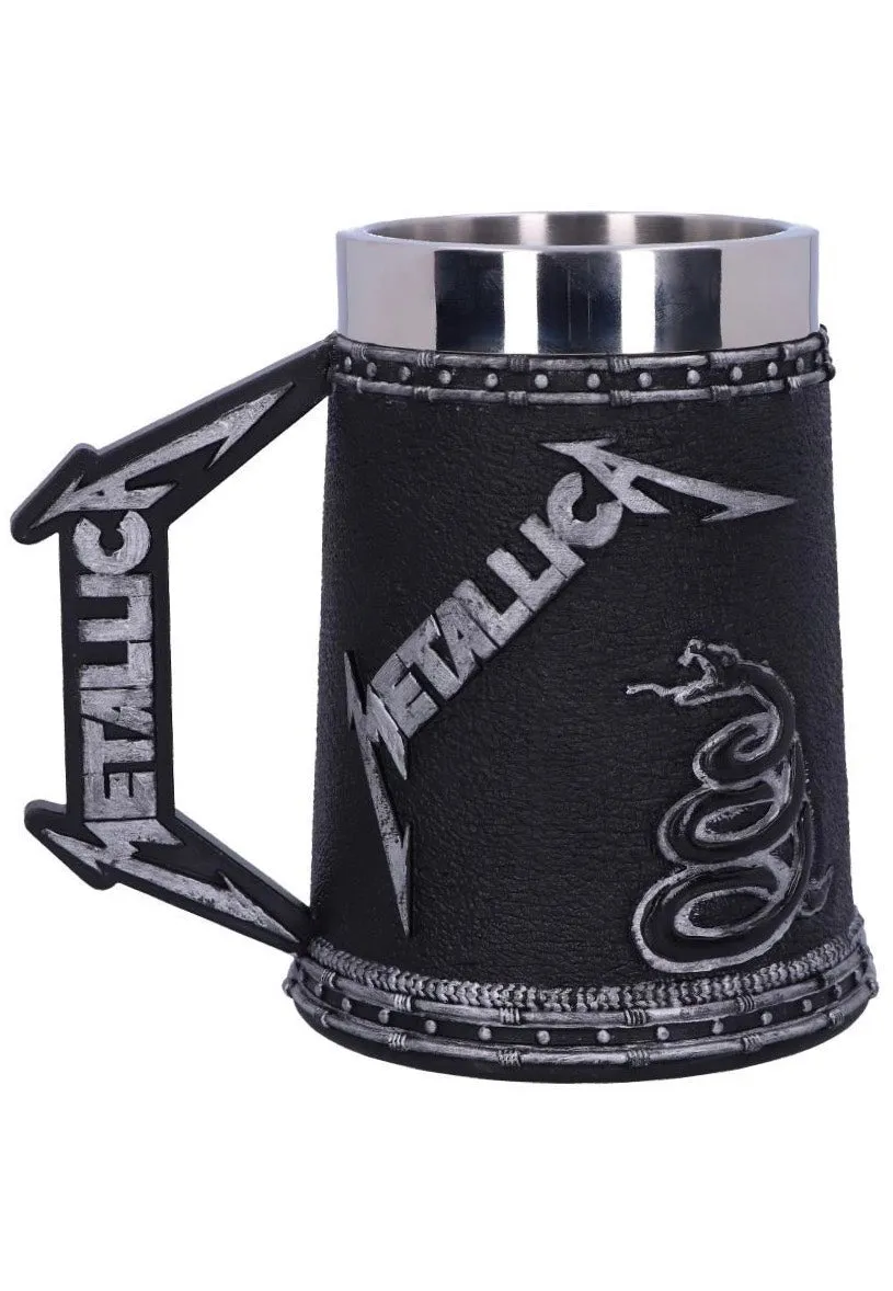 Metallica The Black Album Trinkkrug Onesize Metall
