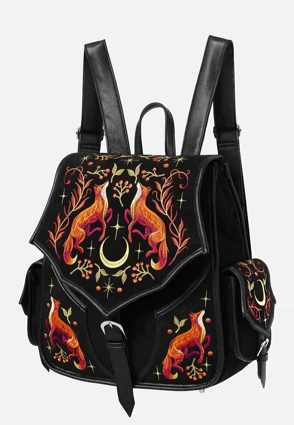 Impericon Mystic Fox Black Rucksack schwarz Gothic