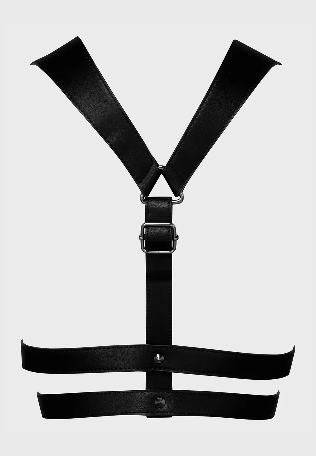 Impericon Ivy Harnisch Kunstleder schwarz XS/M Gothic