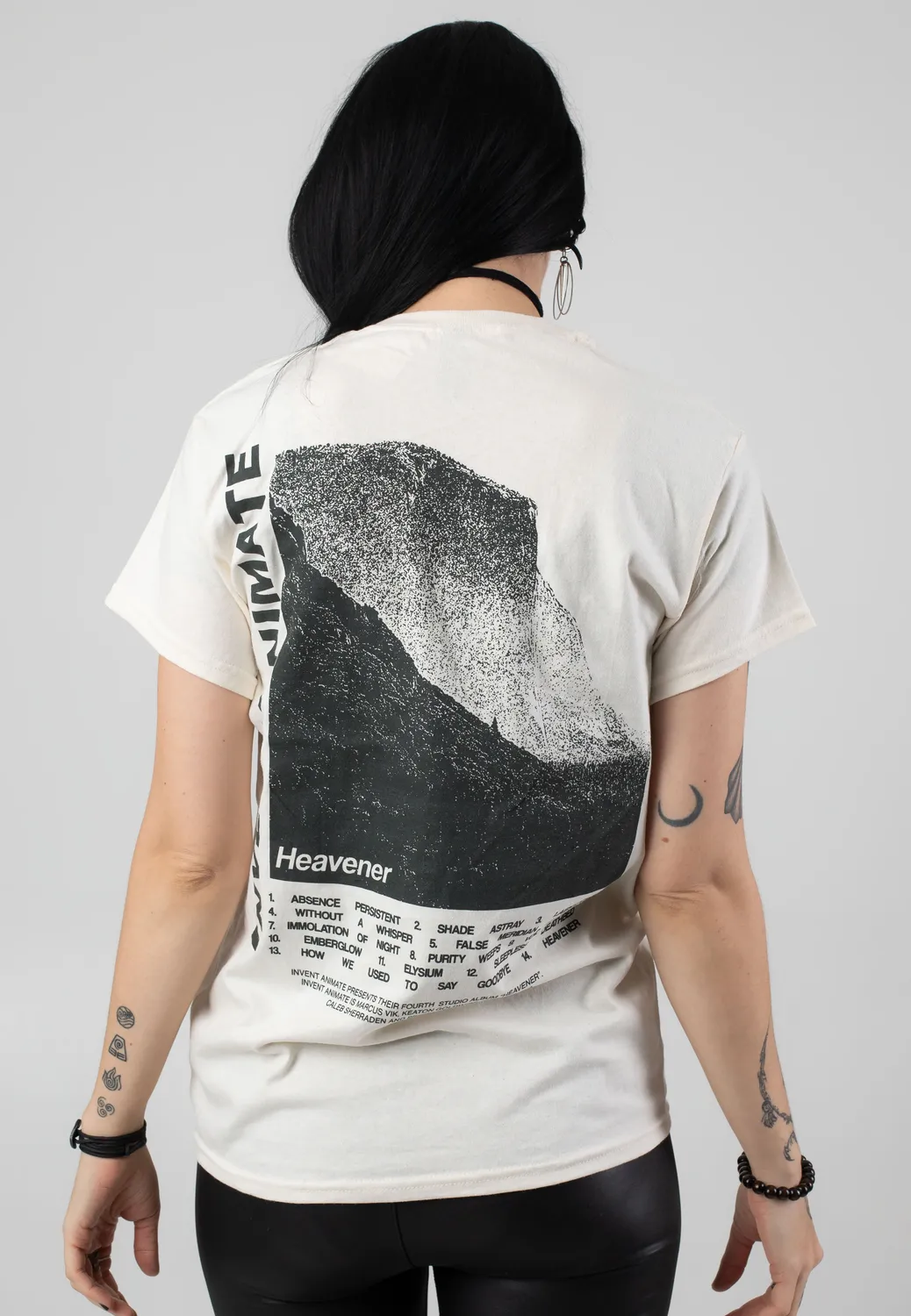 Impericon Heavener Natural T-Shirt beige