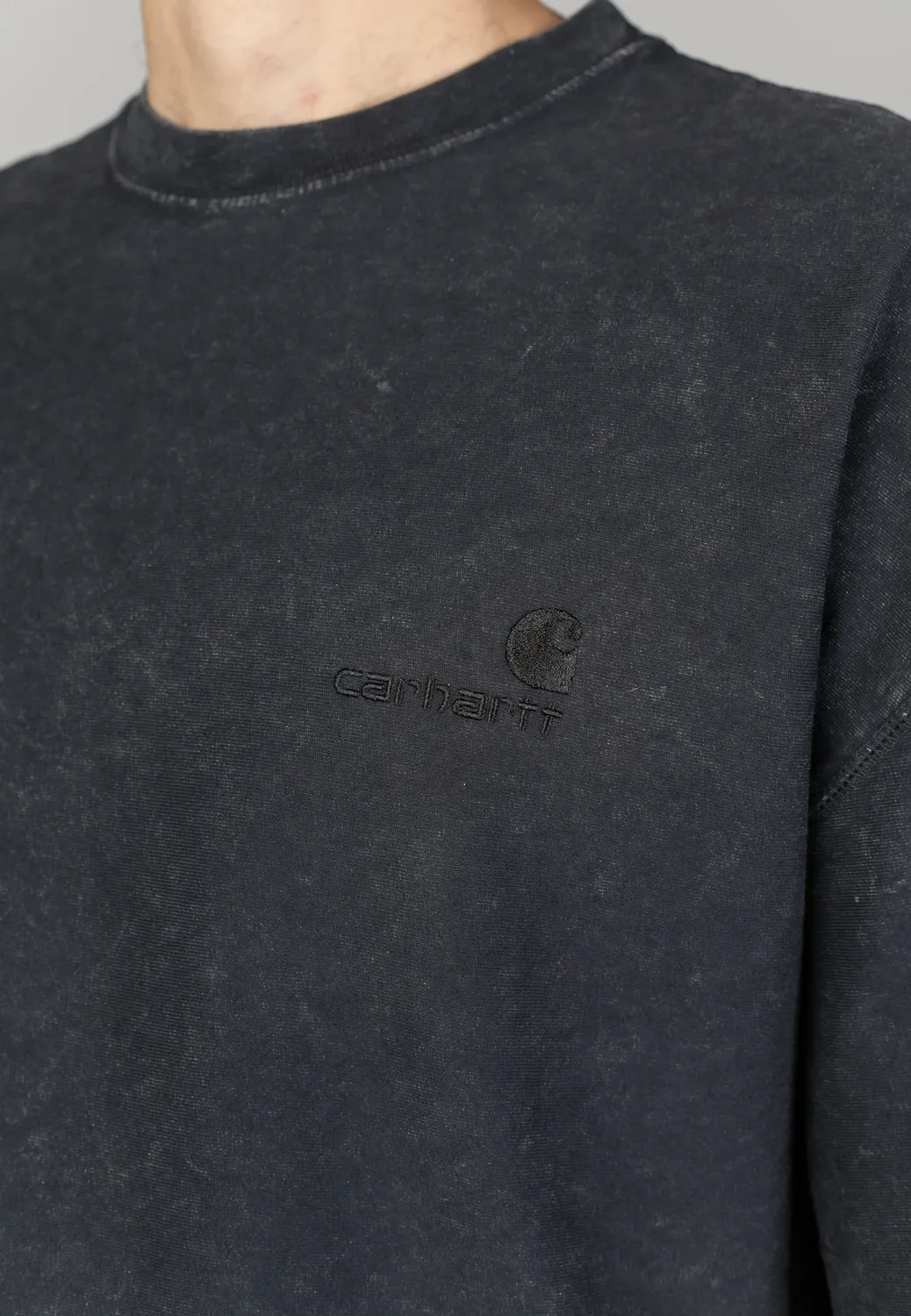Impericon Lambert Moon Wash Black T-Shirt schwarz Jersey