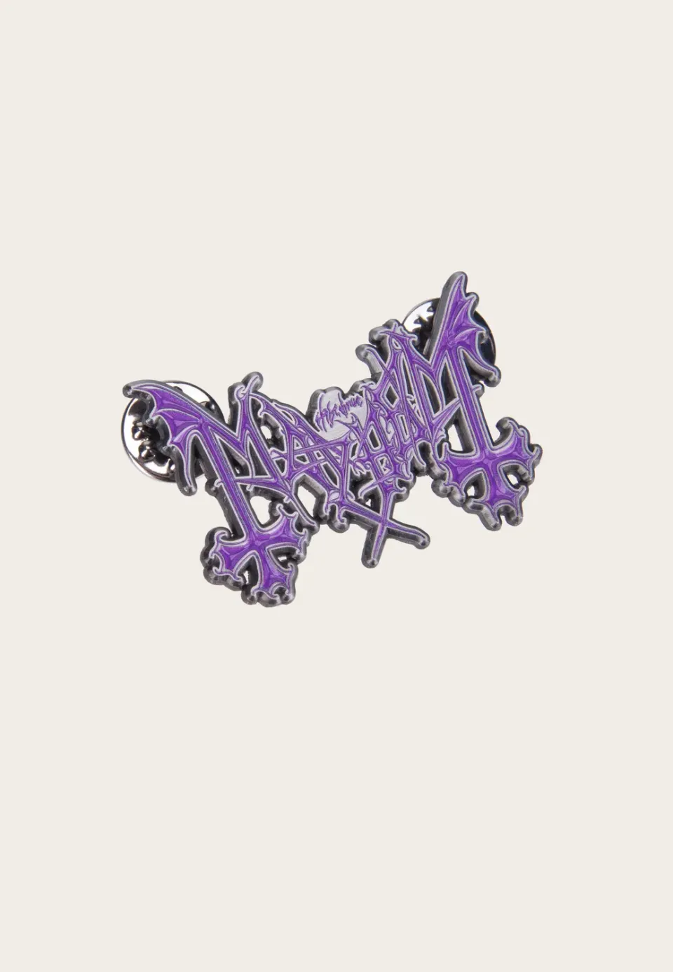 Impericon Purple Logo Pin Metall Lila Onesize
