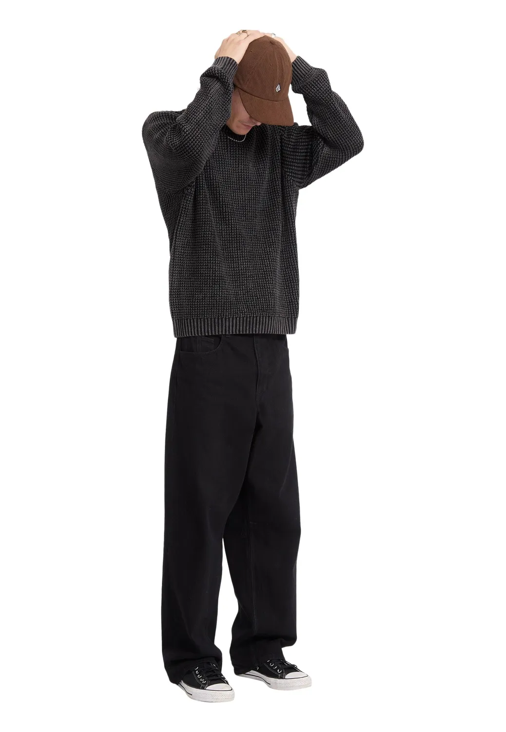 Impericon Thermowhy Black Sweater Knitwear