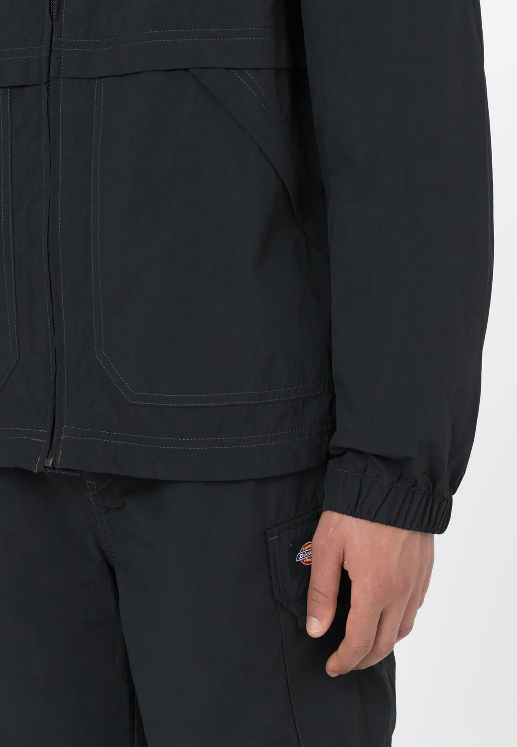 Impericon Jackson Black Windbreaker Jacke schwarz leicht