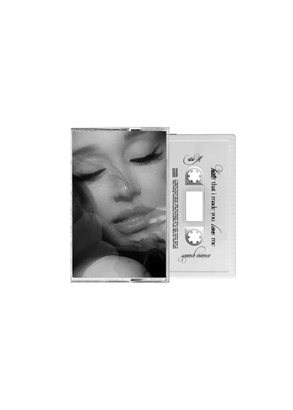 Ariana Grande Dandelion White Kassette hate that i made