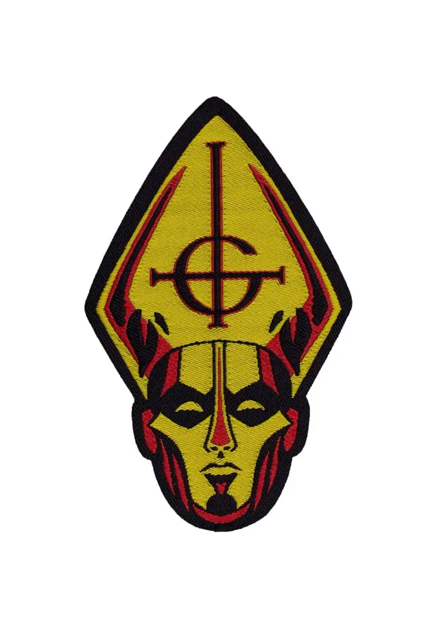 Impericon Papa Head Aufnäher schwarz Onesize Patch
