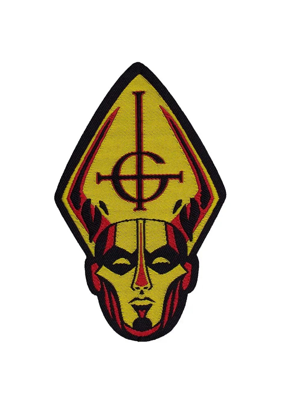 Impericon Papa Head Aufnäher schwarz Onesize Patch