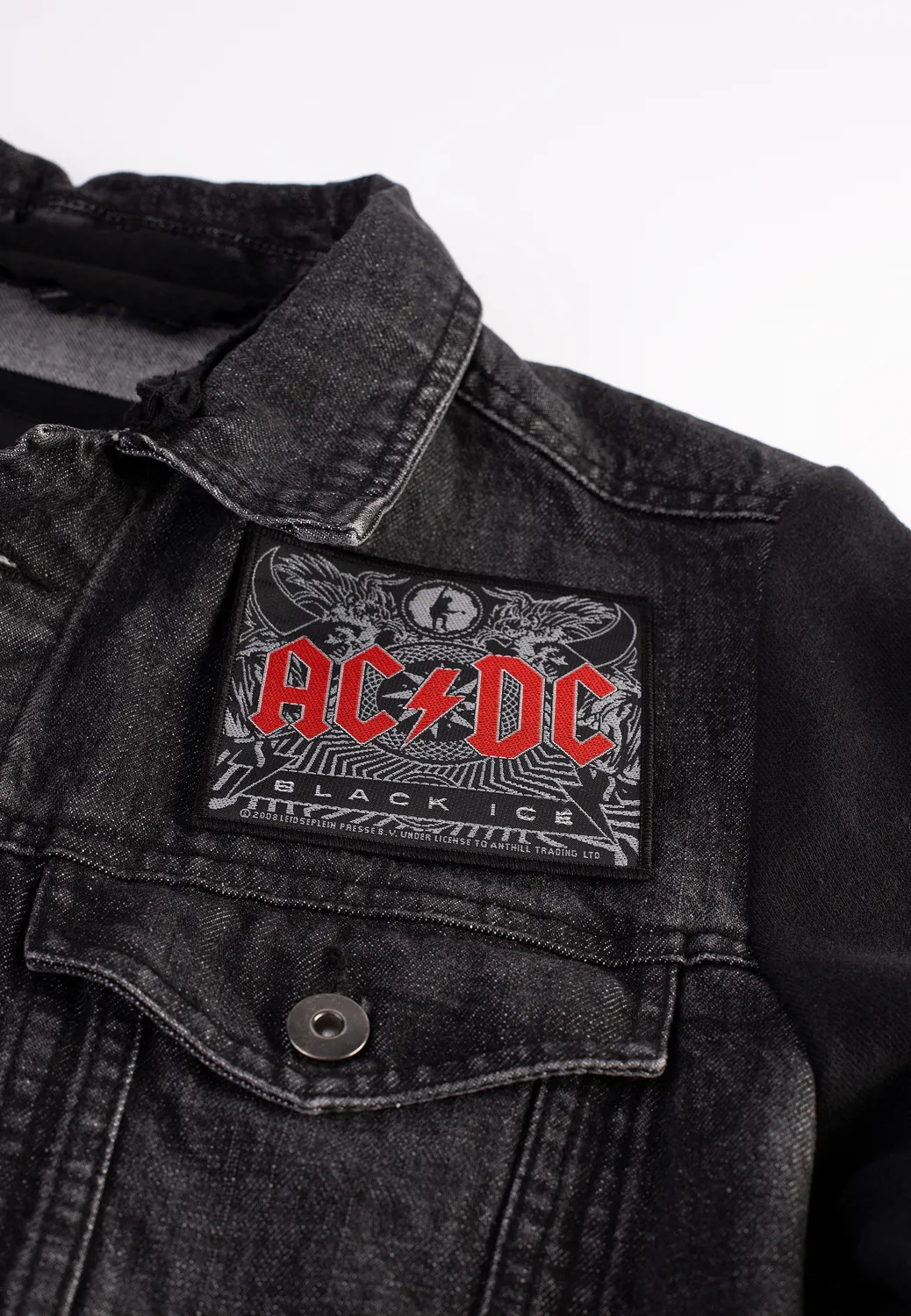 Impericon Black Ice Aufnäher Onesize schwarz Hard Rock