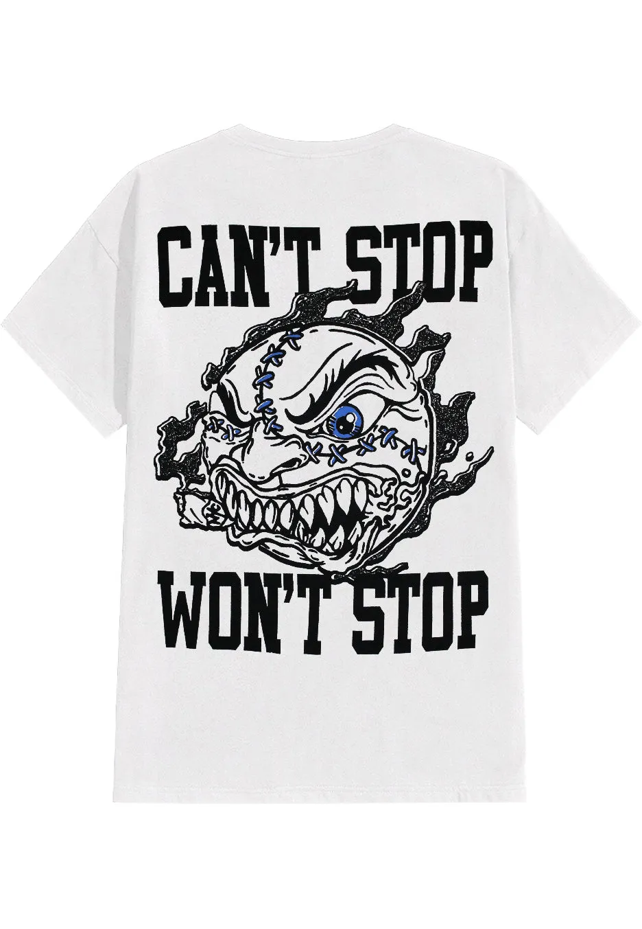 Impericon Hold It Down Can´t Stop T-Shirt weiß