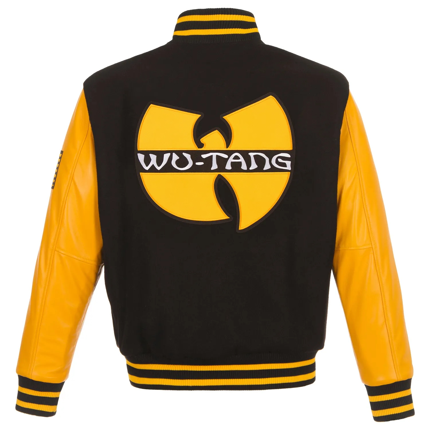 Wu-Tang Varsity Wu Classic Jacke Wolle Napa-Leder