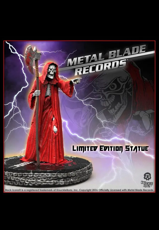 Reaper 3D Statue mehrfarbig Resin