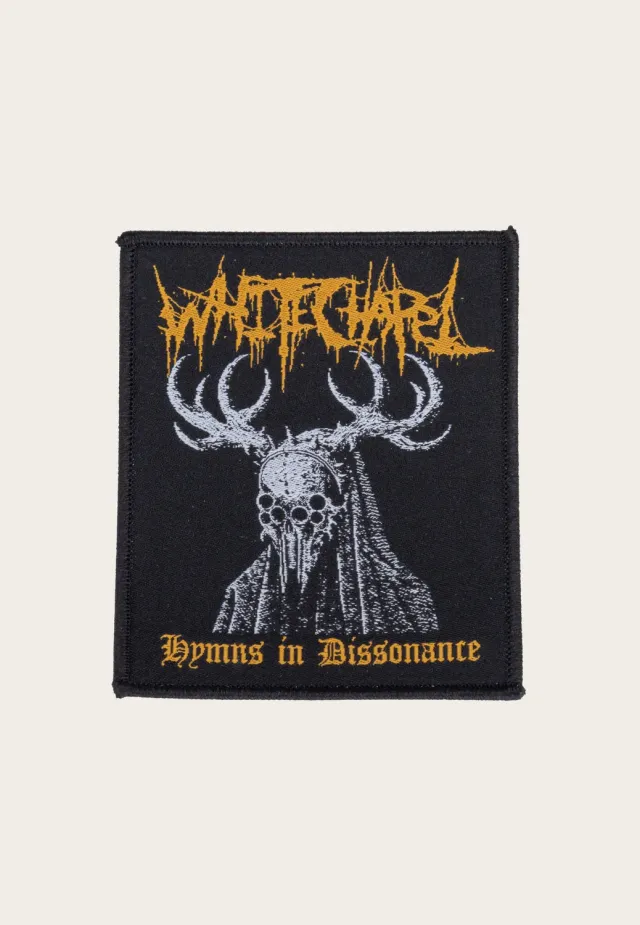 Impericon Mask Aufnäher Onesize schwarz Polyester