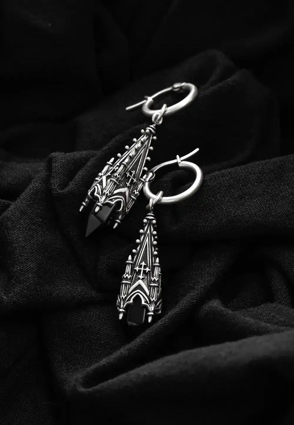 Impericon Midnight Totem Silver Ohrringe Neuheit