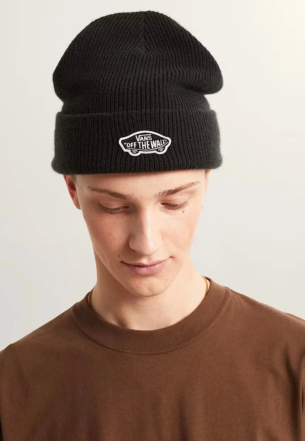 Vans Classic Cuff Black Beanie Mütze schwarz