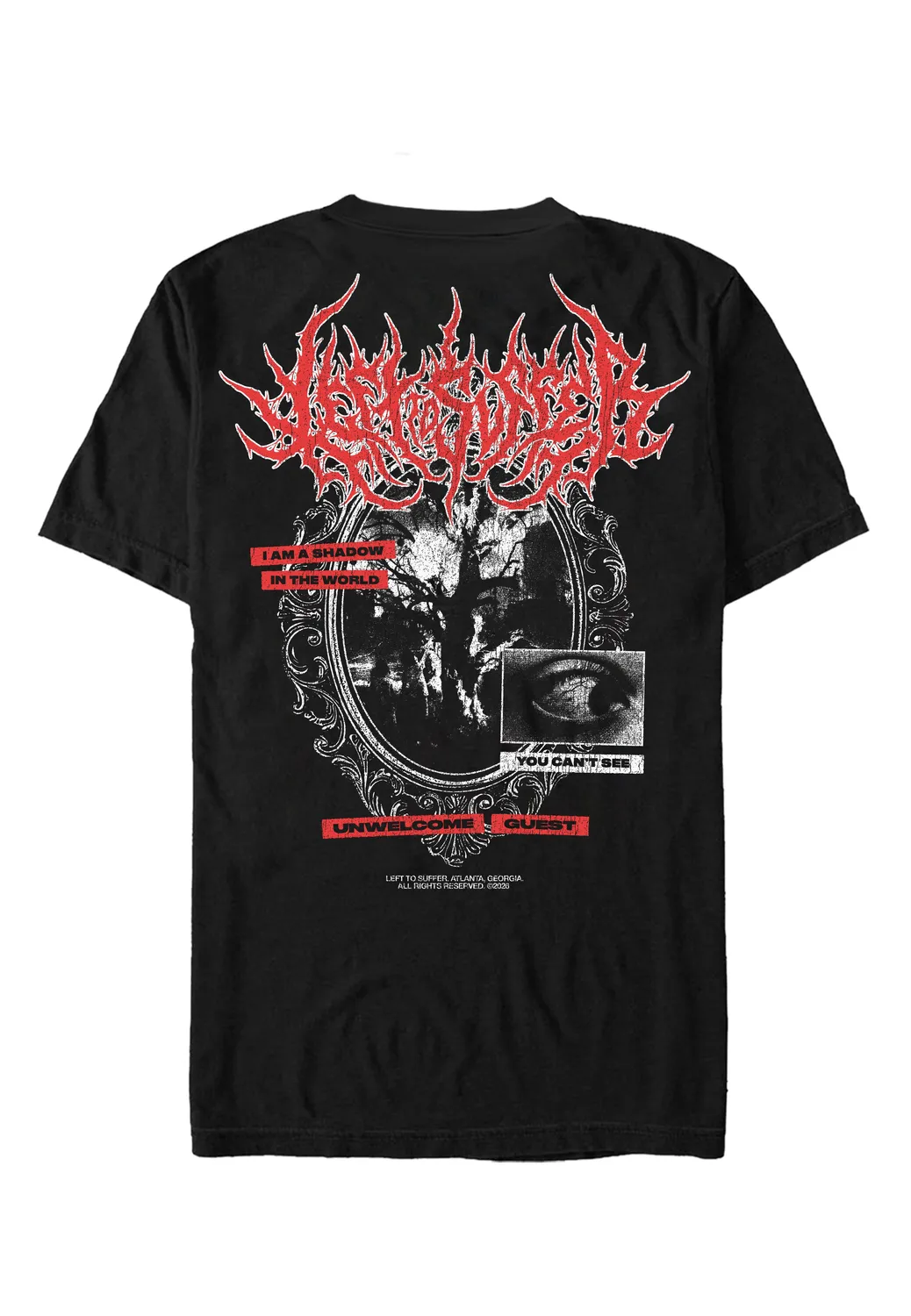 Impericon Logo T-Shirt schwarz Jersey