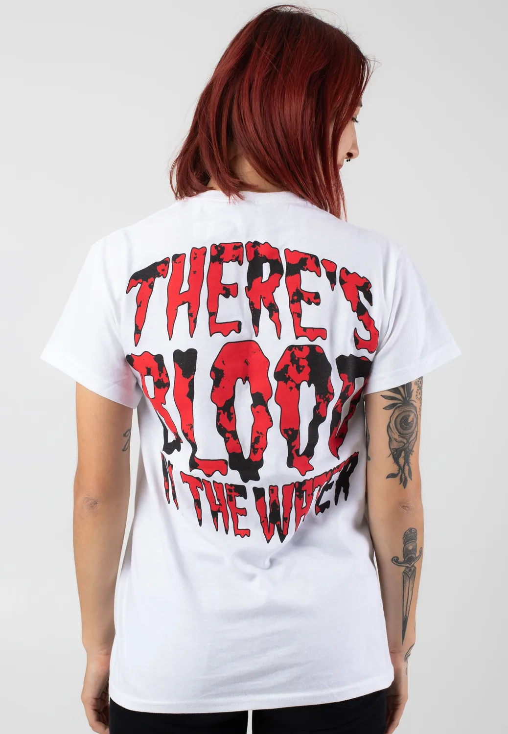 Impericon Blood Shark Anniversary Edition T-Shirt weiß