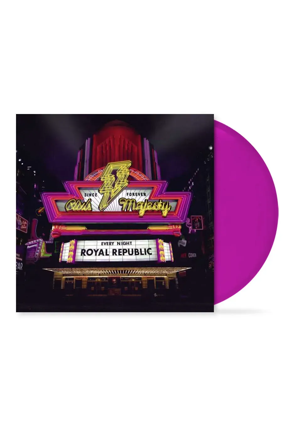 Club Majesty Neon Magenta Vinyl Alternative Rock