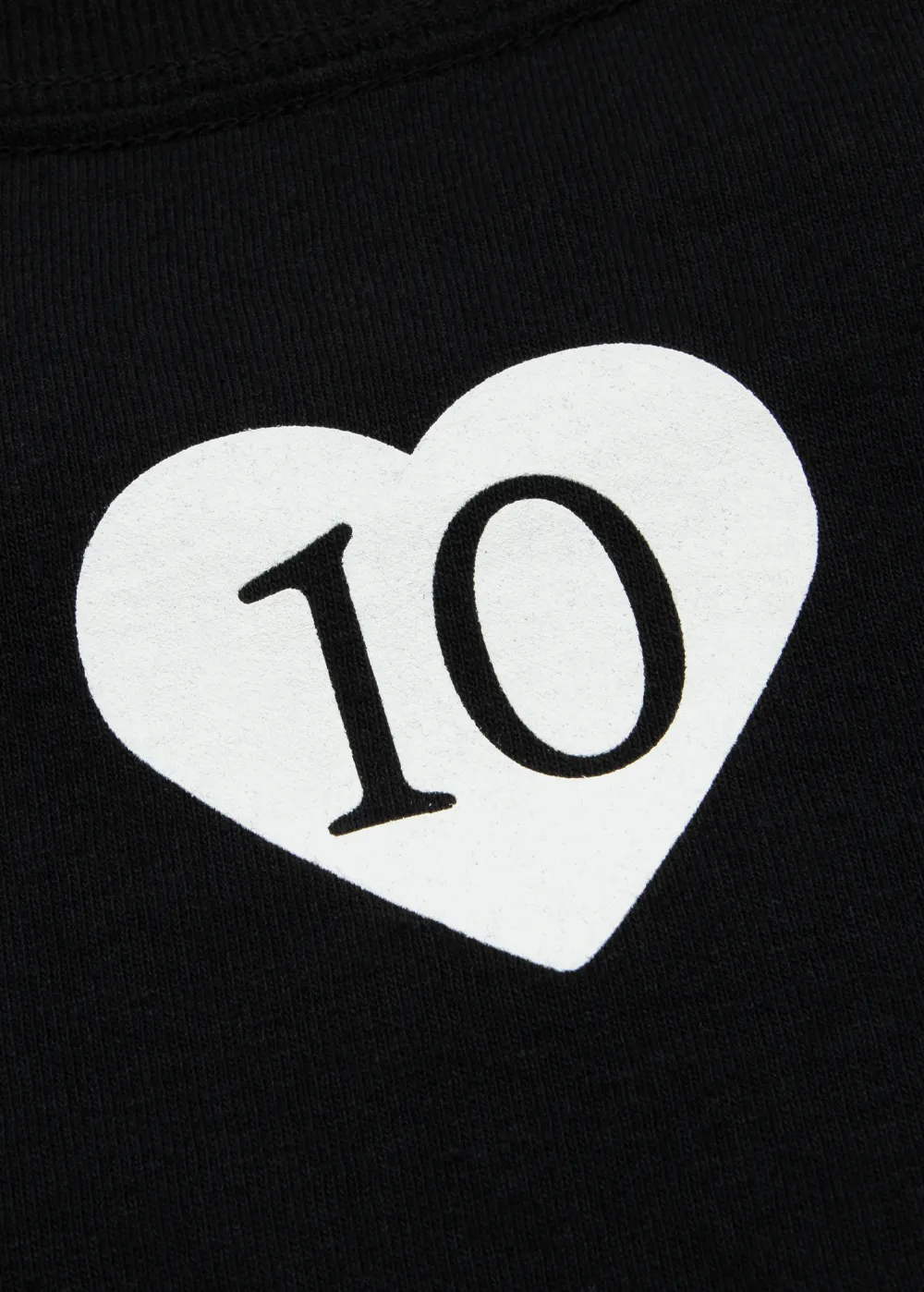 Ariana Grande Yours Truly 10th Anniversary Puff Print Tee Baumwolle