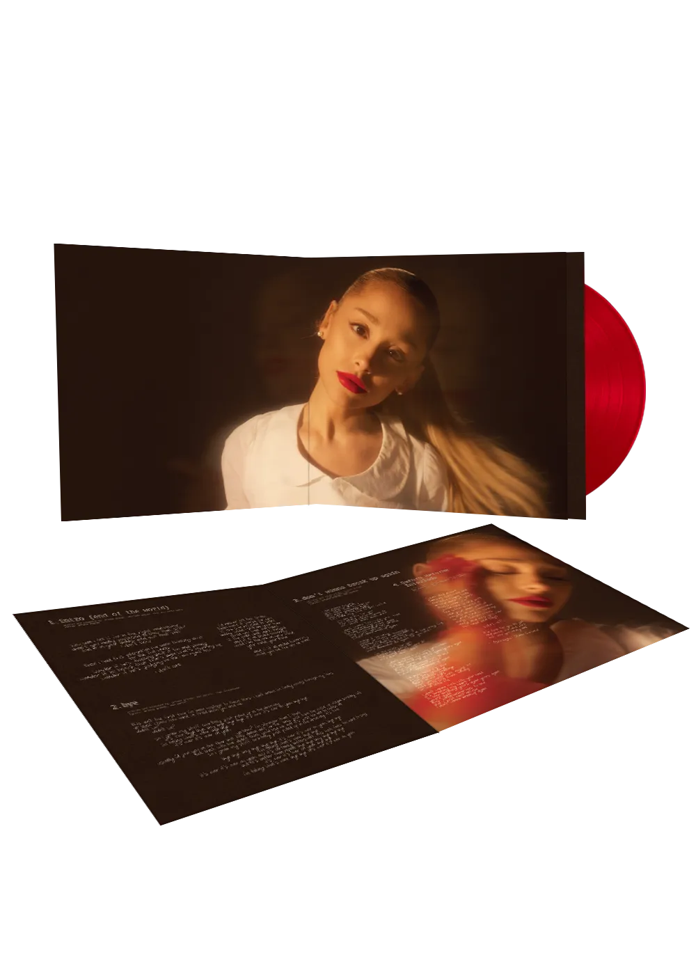 Ariana Grande Eternal Sunshine Exclusive LP Vinyl ruby