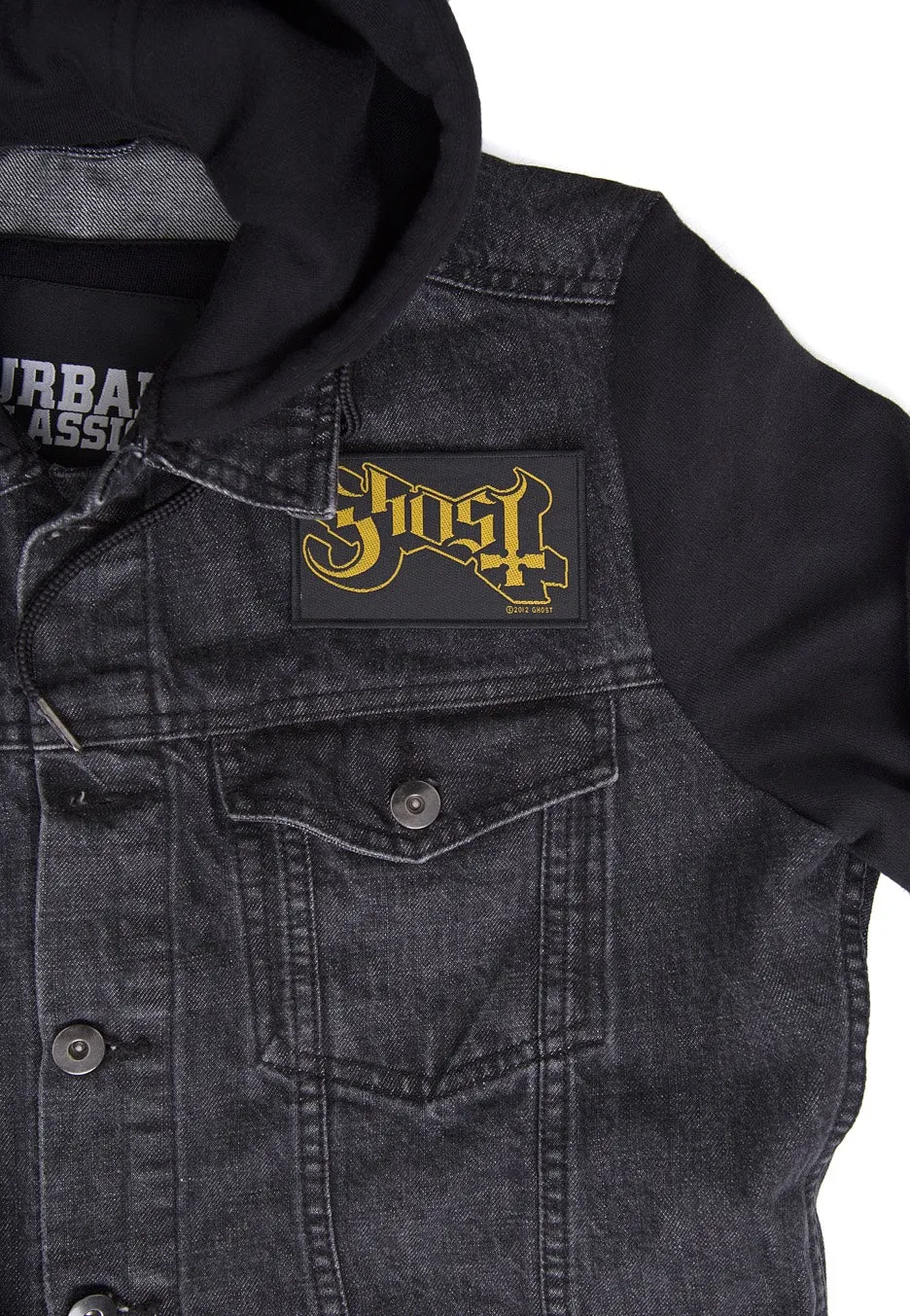 Impericon Logo Aufnäher schwarz Polyester
