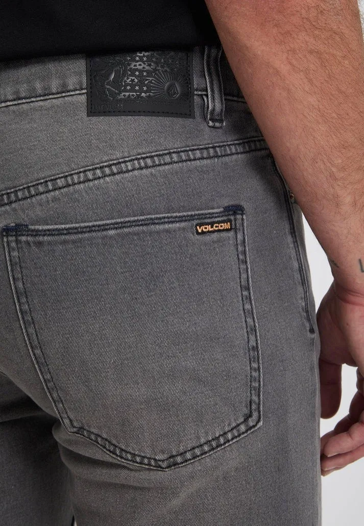 Impericon Solver Denim Concrete Jeans grau Regular Fit