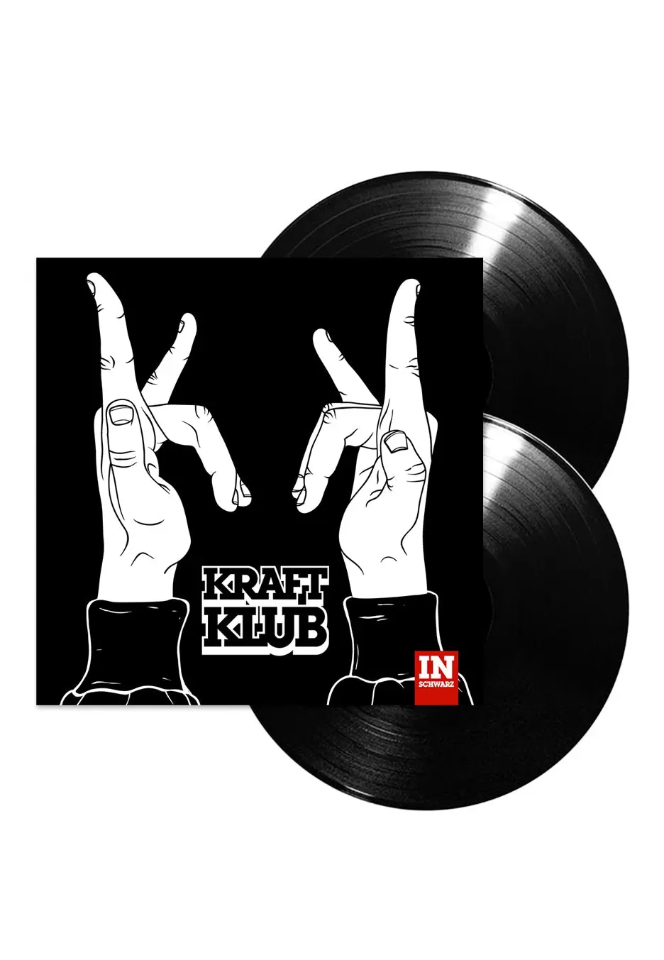 Impericon Kraftklub In Schwarz 2 Vinyl Indie-Rock