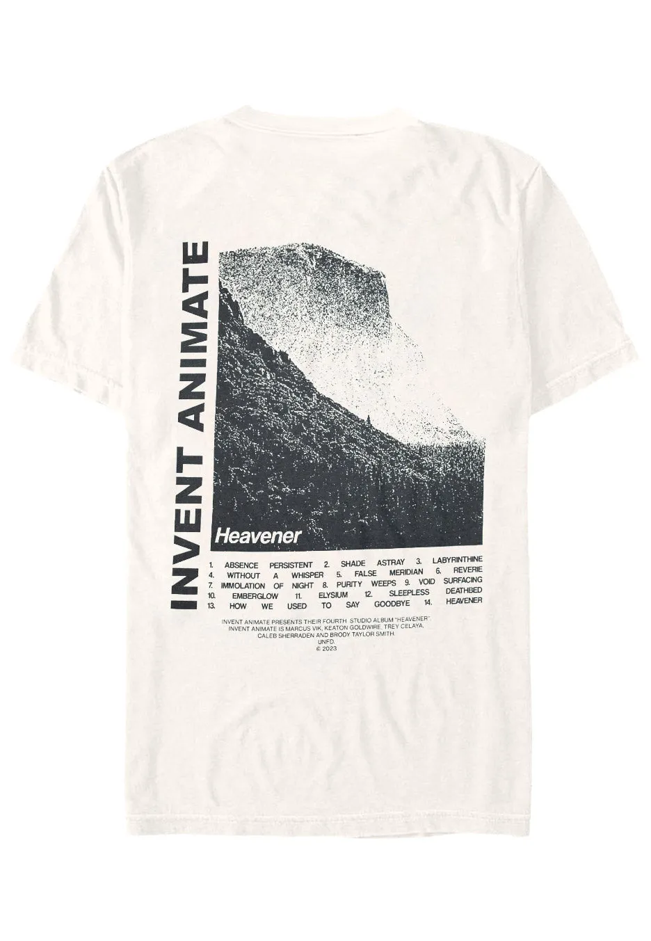 Impericon Heavener Natural T-Shirt beige