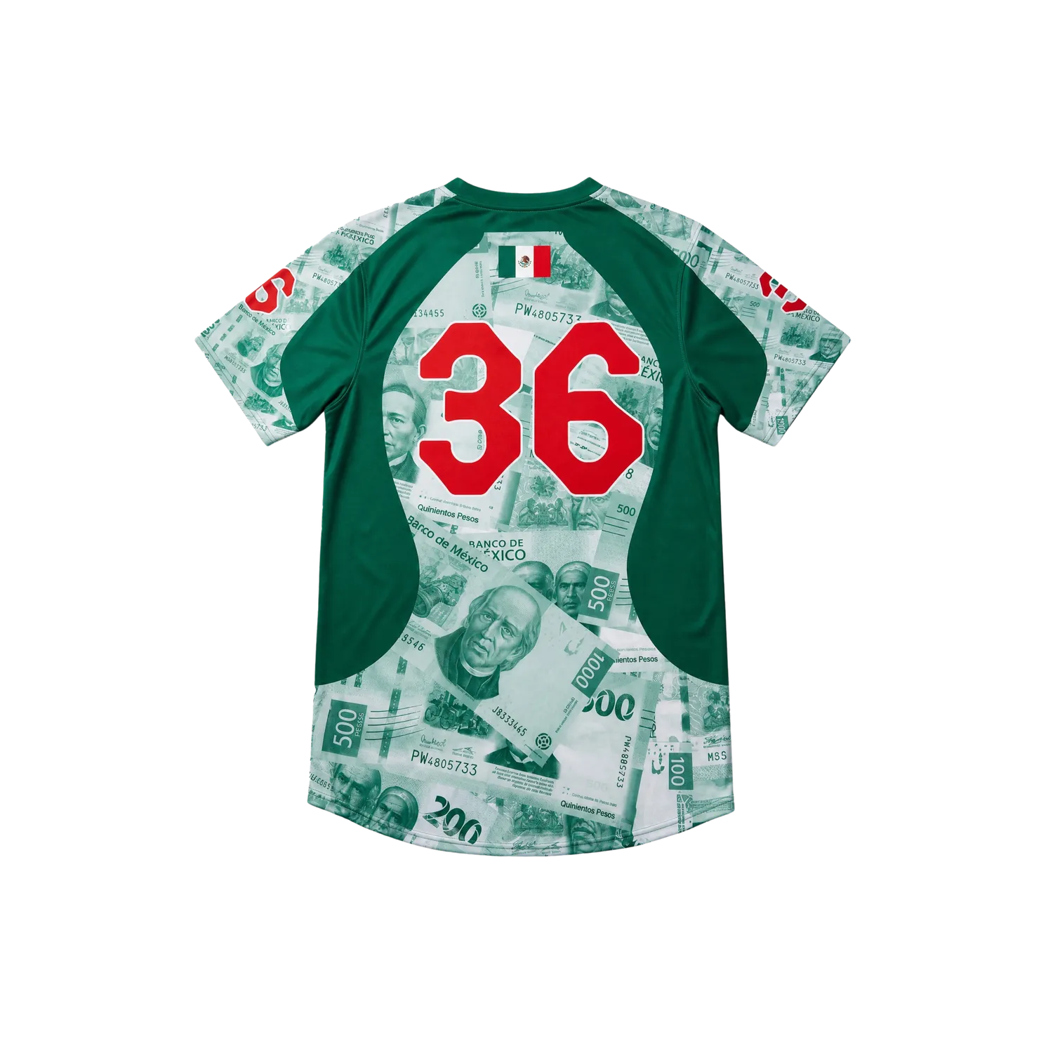 Wu-Tang C.R.E.A.M. Team Mexico Trikot Grün 36