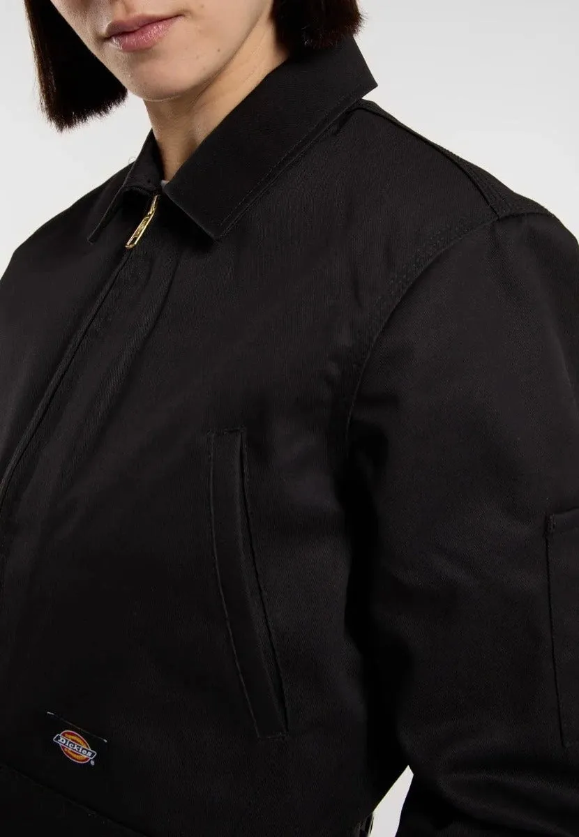 Impericon W Lined Eisenhower Crop Rec Black Jacke schwarz
