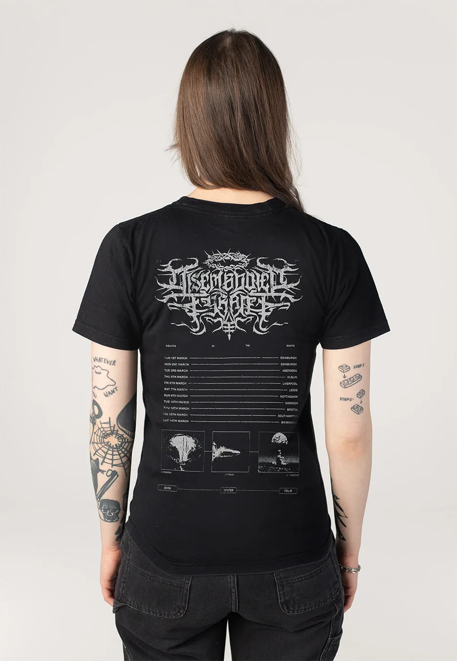 Impericon Tour 2026 T-Shirt schwarz Deathcore