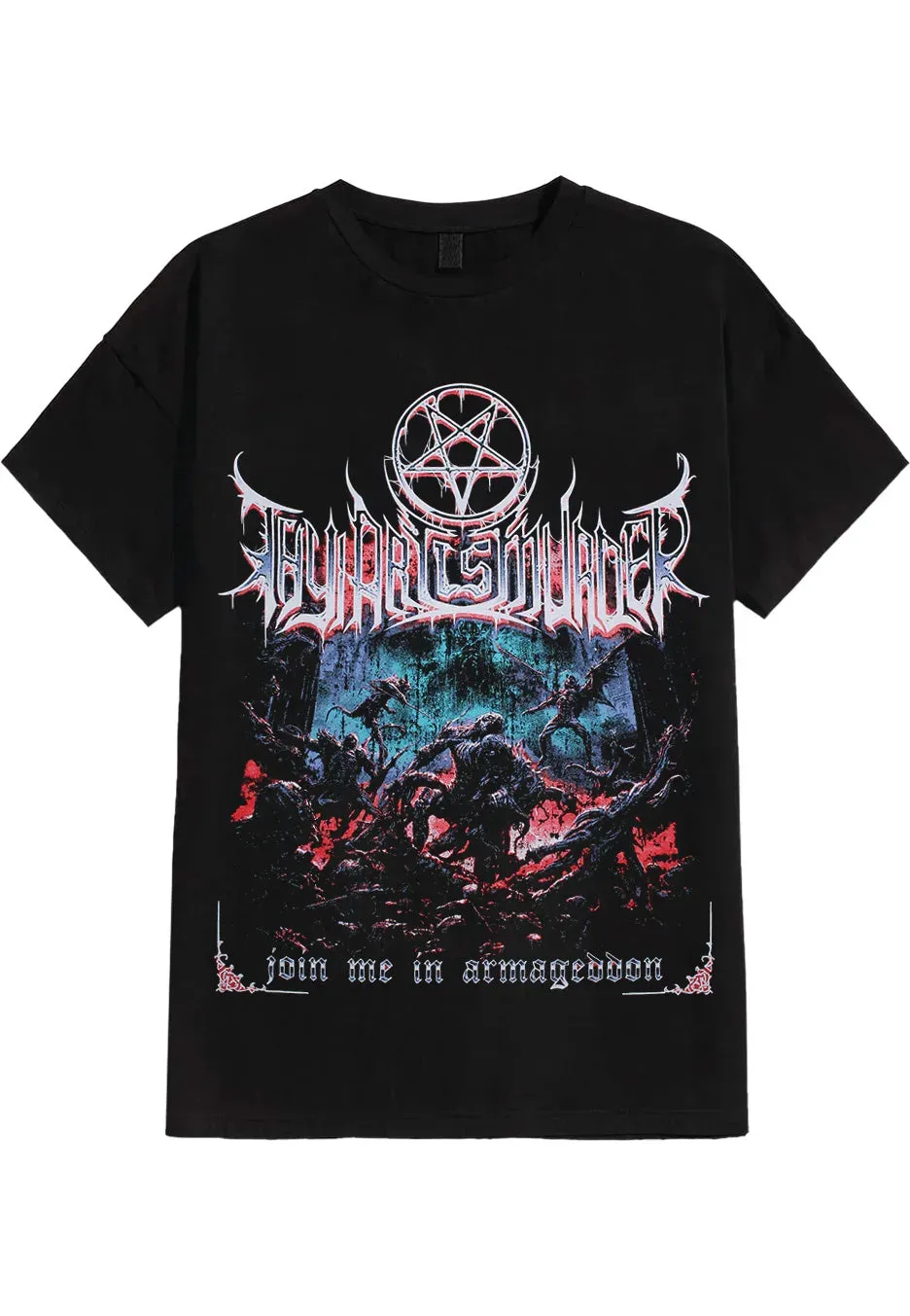 Impericon Join Me T-Shirt schwarz Jersey Unisex