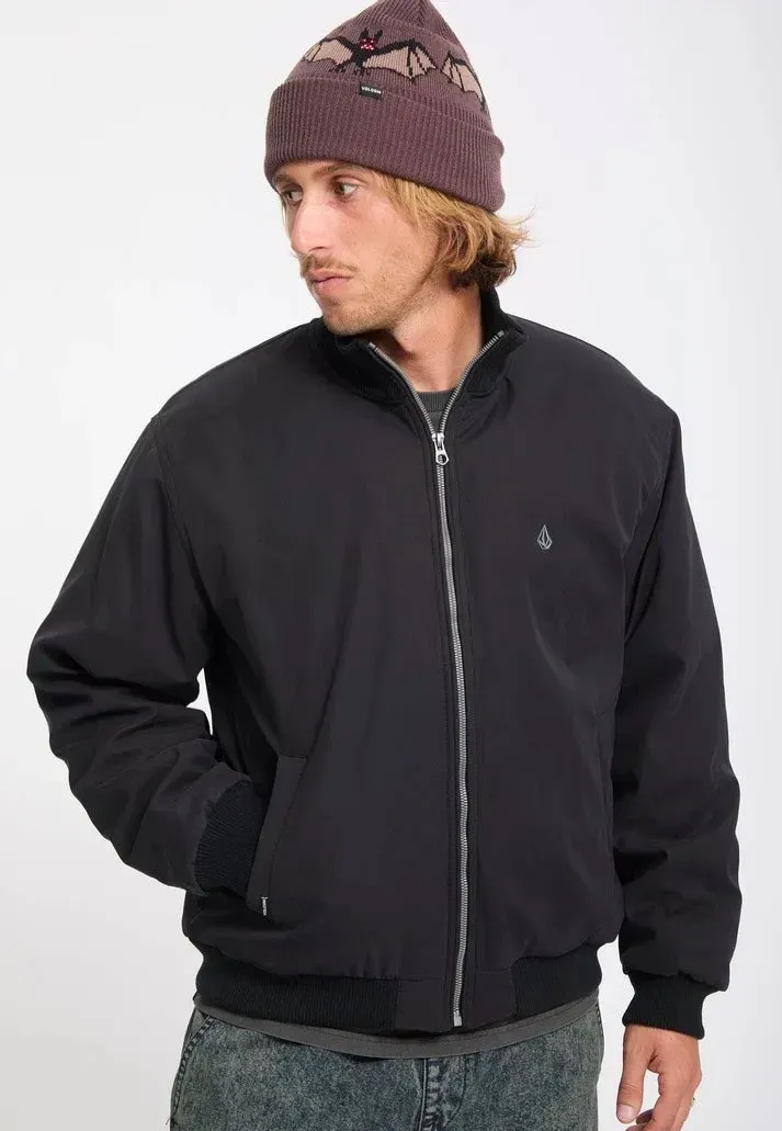 Burton Damerman Black Übergangsjacke Schwarz Polyester