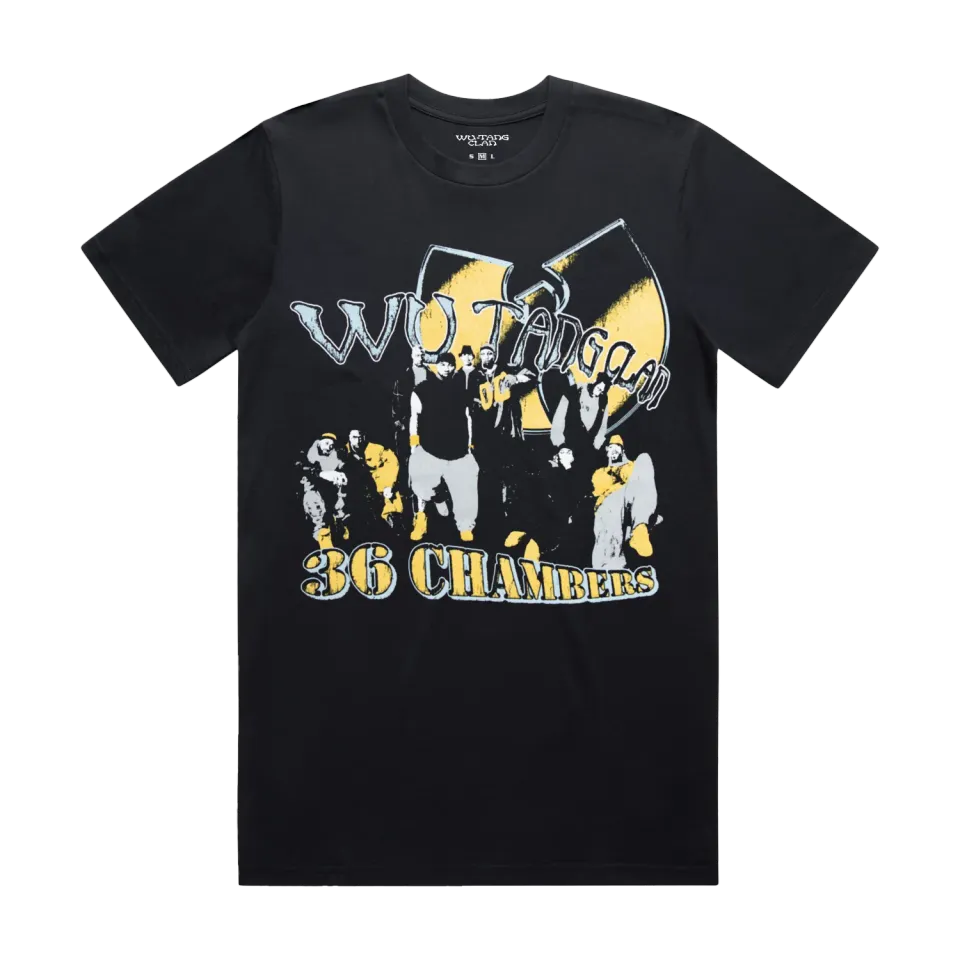 Wu-Tang Shaolin Slums T-Shirt schwarz Classic Fit