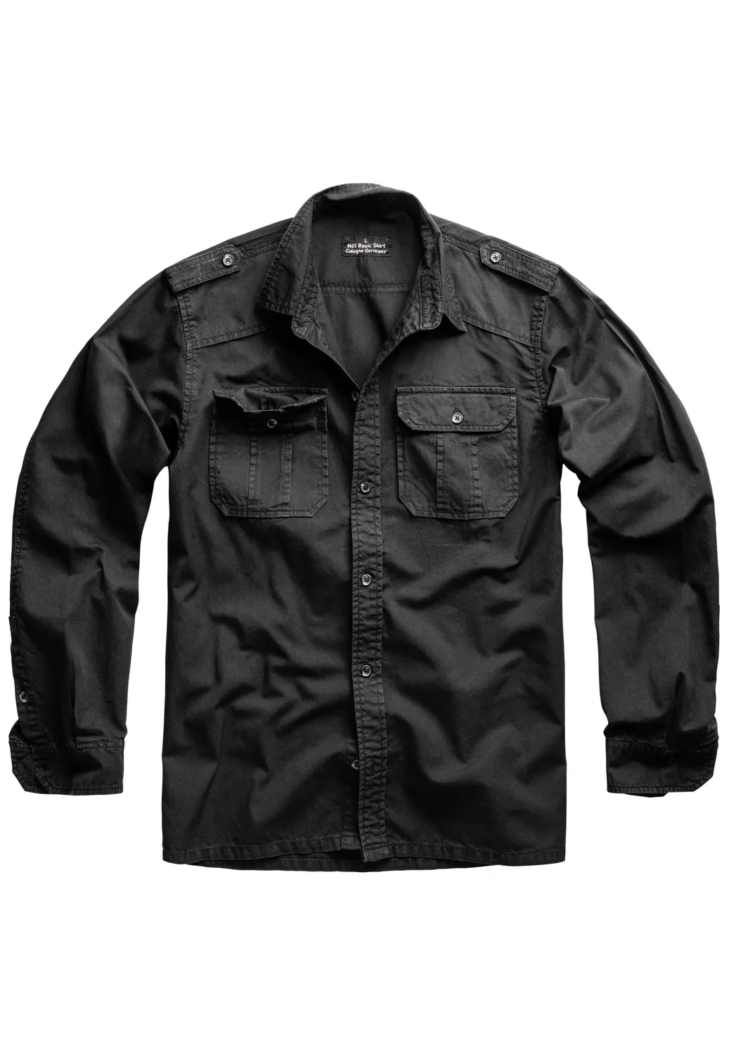 Impericon M65 Basic Long Arm Hemd Black S-XXL