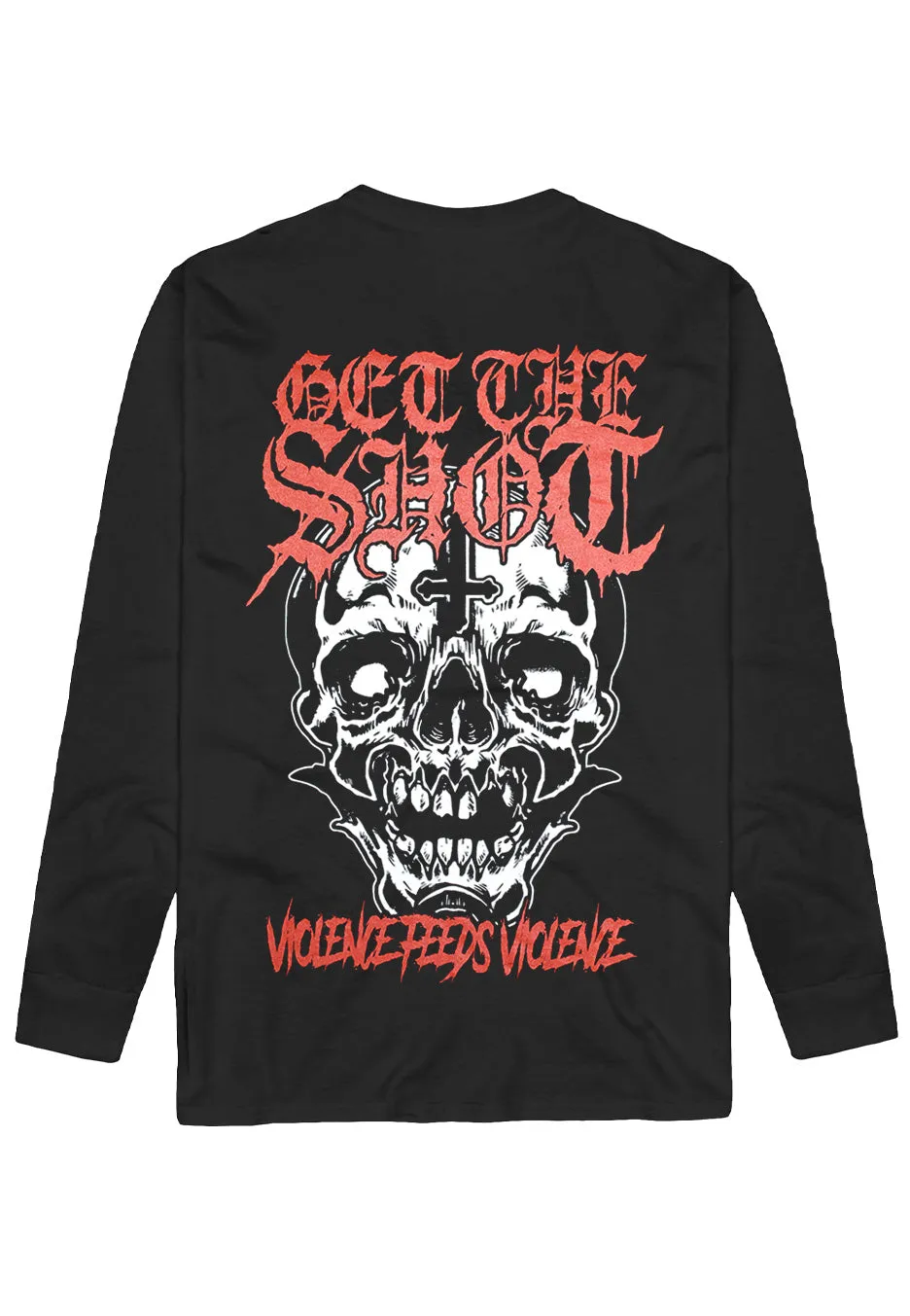 Impericon Violence Feeds Violence Longsleeve schwarz Hardcore