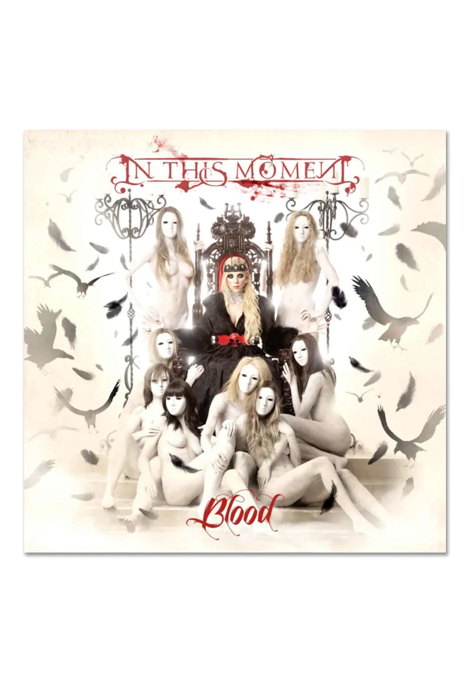 Blood Ltd. Red-Black Marbled Vinyl rot-schwarz limitiert