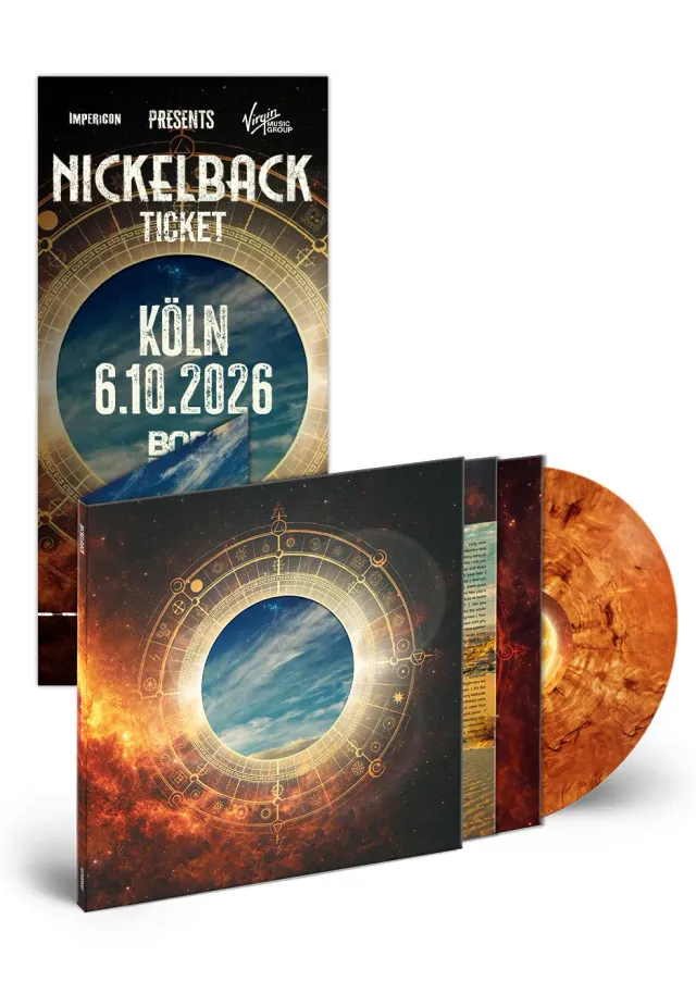 Nickelback Everything under the Sun Vinyl Copper Edition Ticketbundle